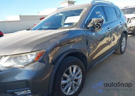 2017 Nissan Rogue Sv из США, поврежденный, VIN JN8AT2MT0HW391689